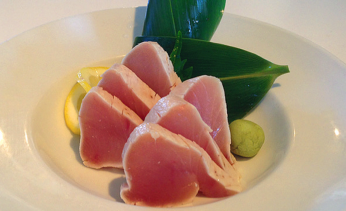 Order Albacore Sashimi food online from Sushi Xuan store, Albuquerque on bringmethat.com