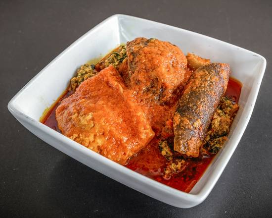 Order Egusi Soup food online from Trices Cafe and Lounge store, Leon Valley on bringmethat.com