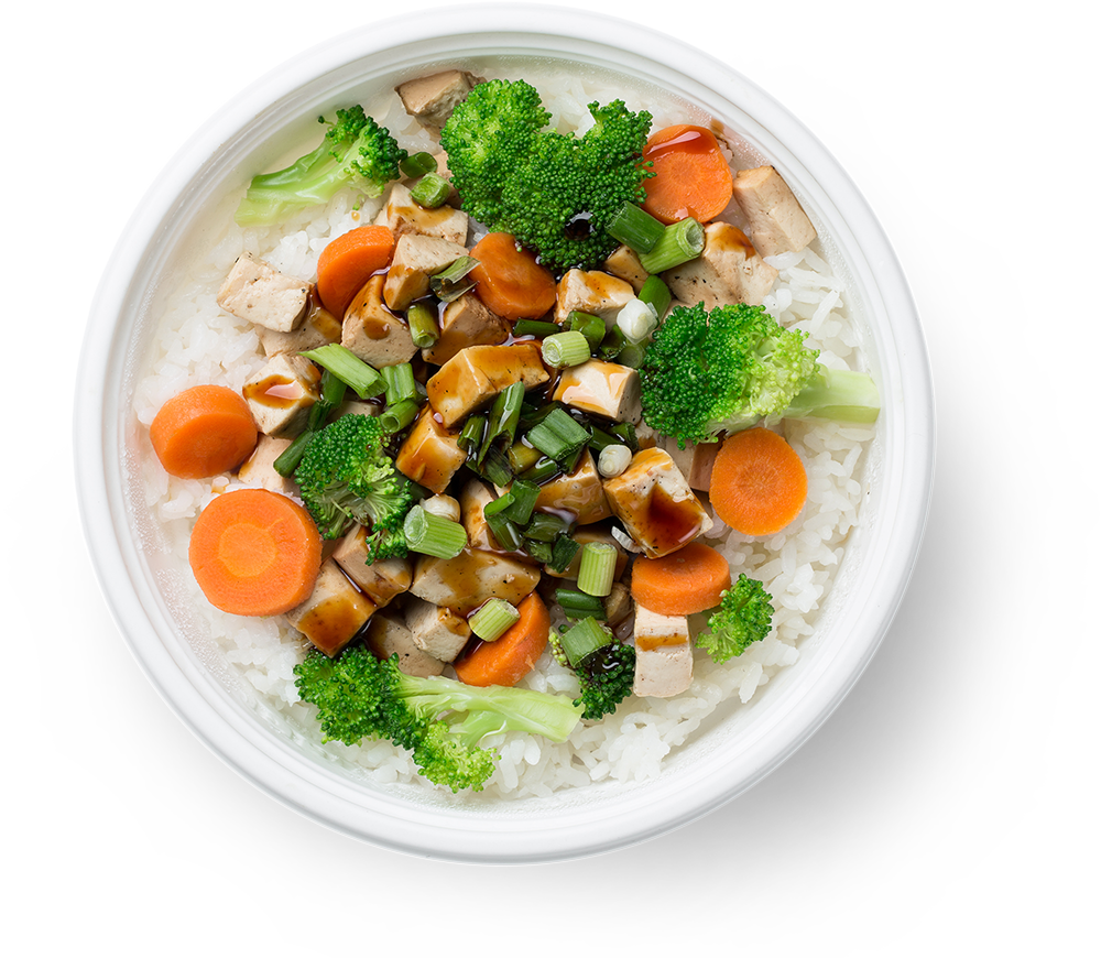 Order Organic Tofu Mini Bowl food online from The Flame Broiler - The Rice Bowl King store, Irvine on bringmethat.com