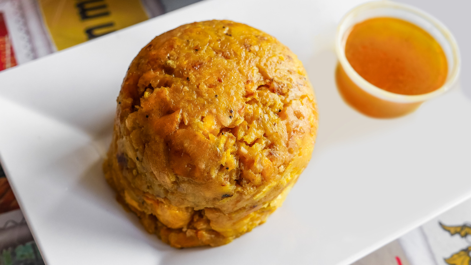 Order Solo Mofongo food online from Caridad Restaurant store, Bronx on bringmethat.com