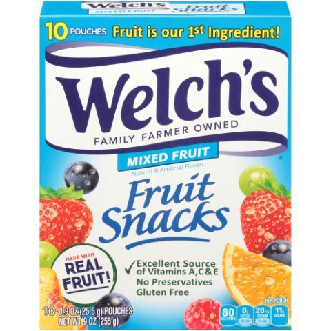 Order Welch's Mixed Fruit Snacks 9oz 10 Count food online from 7-Eleven store, Lexington on bringmethat.com