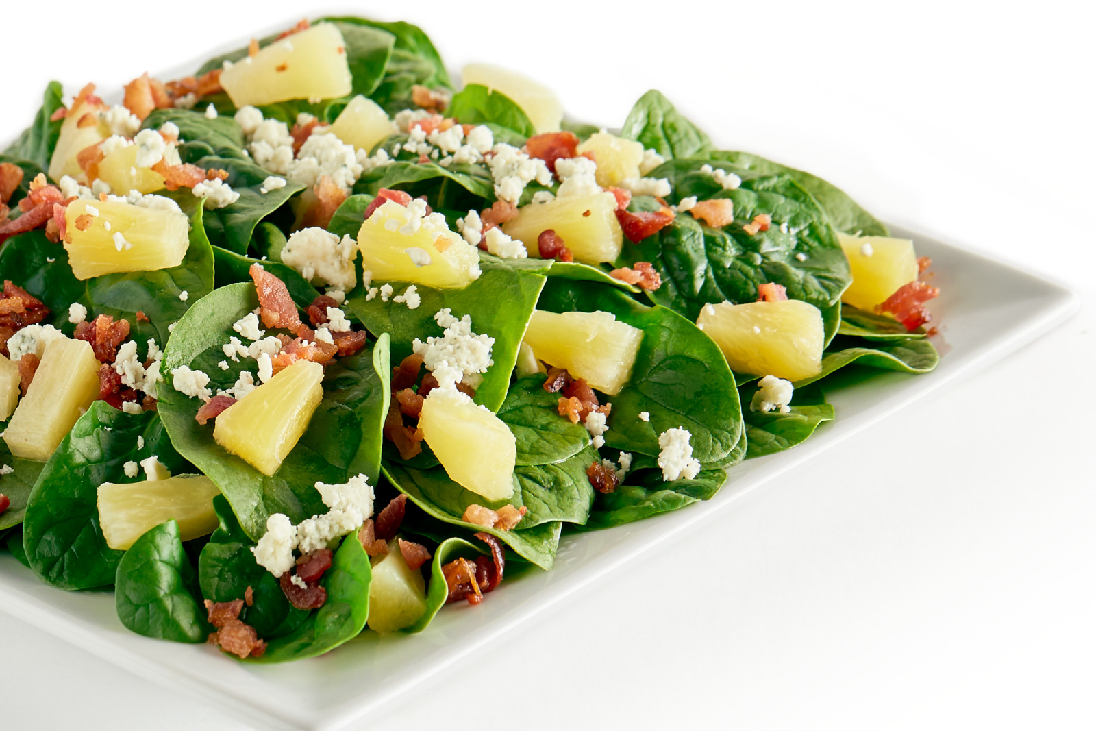 Order Spinach Pineapple Salad food online from Pizza Guys store, Sacramento on bringmethat.com