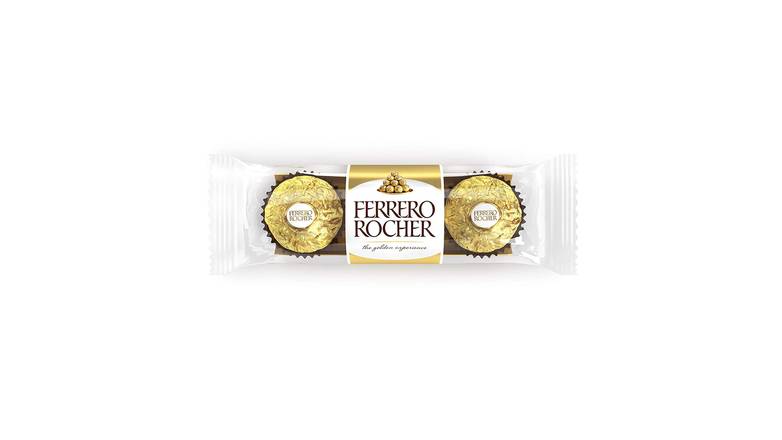 Order Ferrero Rocher Fine Hazelnut Milk Chocolate Individually Wrapped Chocolate Candy Gifts - 3 Count 1.3 oz food online from Valero Food Mart store, Murrayville on bringmethat.com