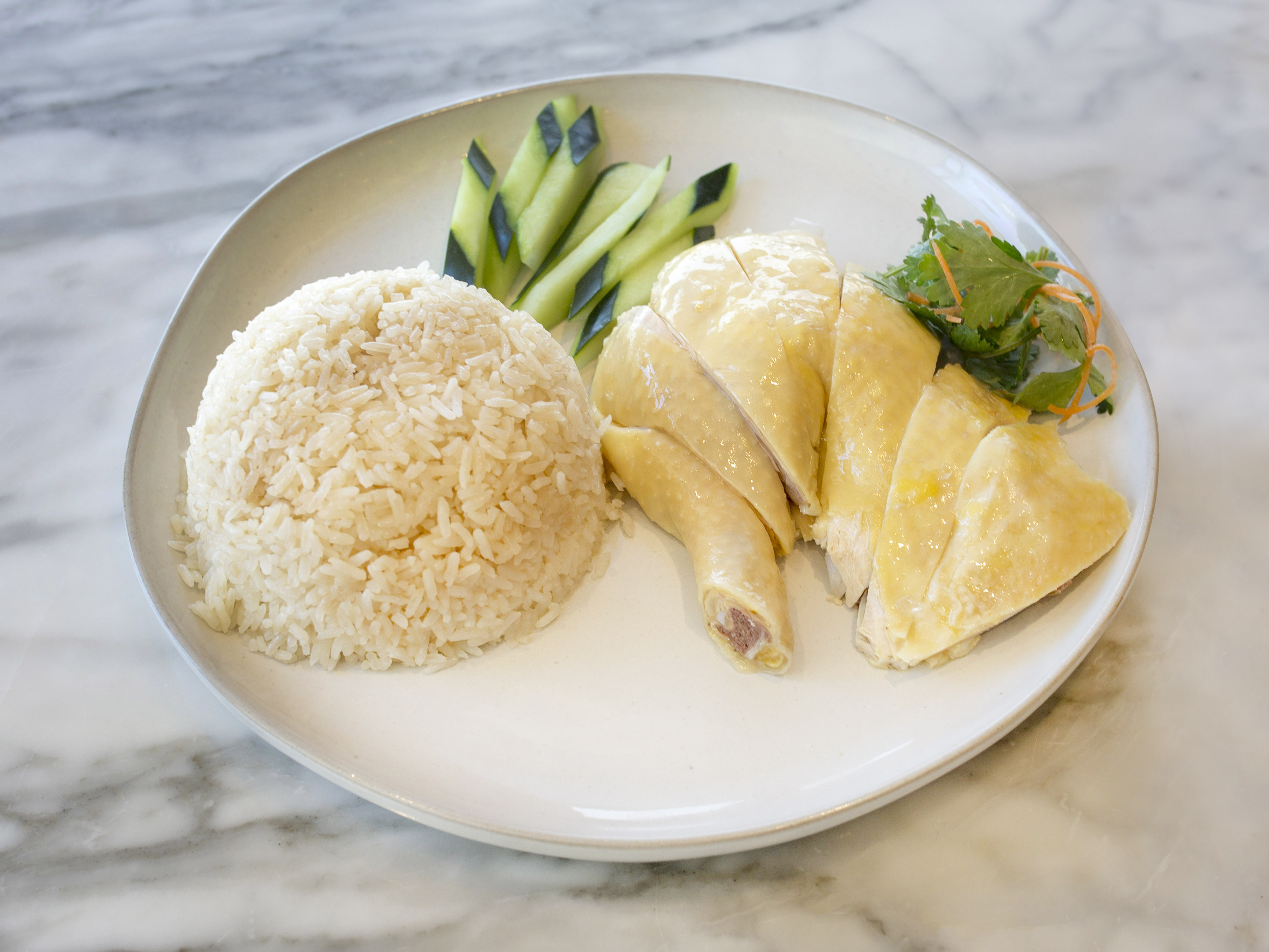 Order T1 Hainanese Flavored Rice 油飯 food online from Koo Koo Chicken store, Brooklyn on bringmethat.com