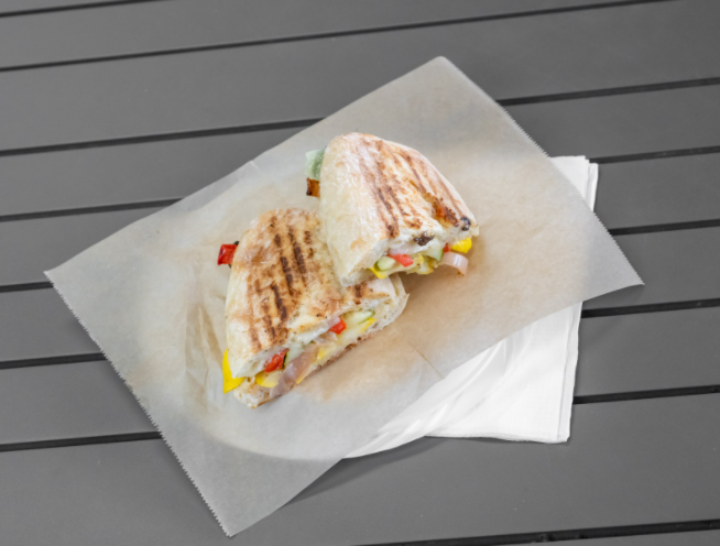 Order Grilled Vegetable with Cheese Panini food online from The Spicy Peach store, Atlanta on bringmethat.com