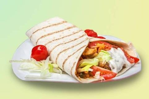 Order OG Gyro Sandwich Wrap food online from The Shawarma Treatment store, Kent on bringmethat.com