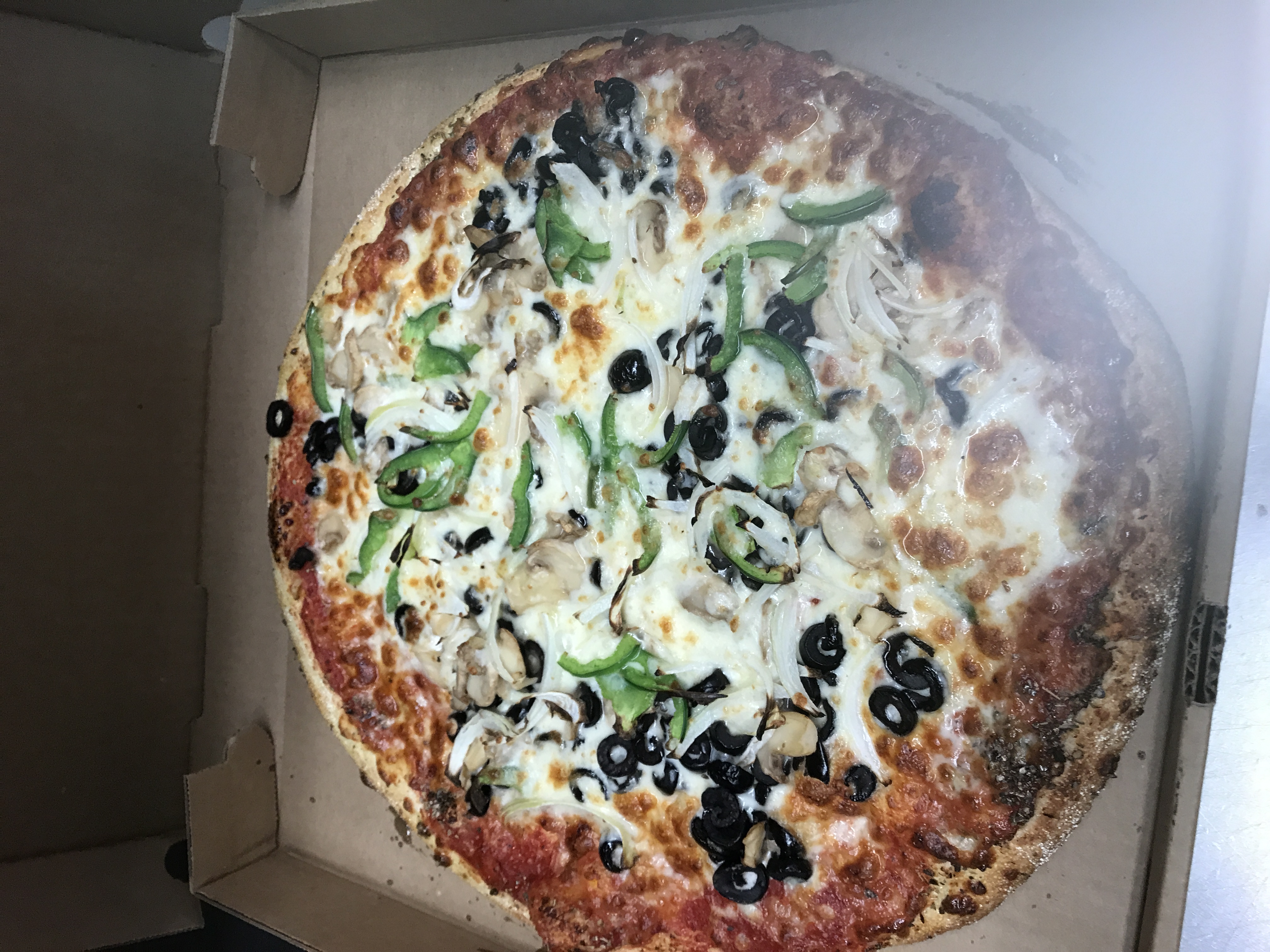 Order Veggie Pizza food online from Ronzio Pizza & Subs store, Warwick on bringmethat.com