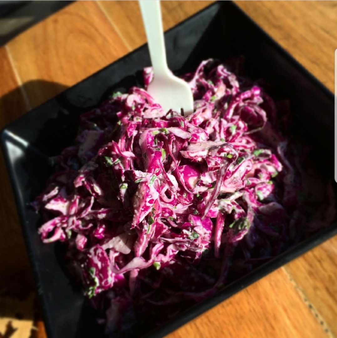 Order Red Cabbage Coleslaw 8oz food online from Locali store, Los Angeles on bringmethat.com