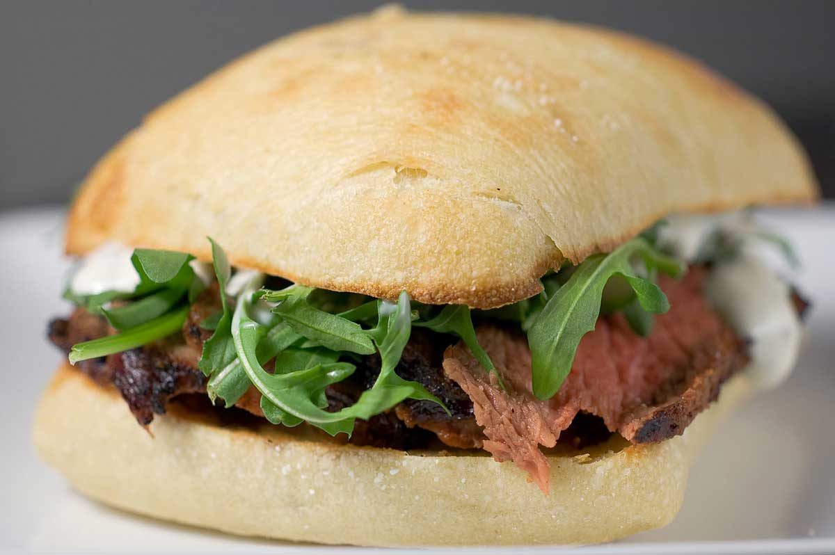 Order Ribeye Steak Sandwich food online from Fricker store, Findlay on bringmethat.com