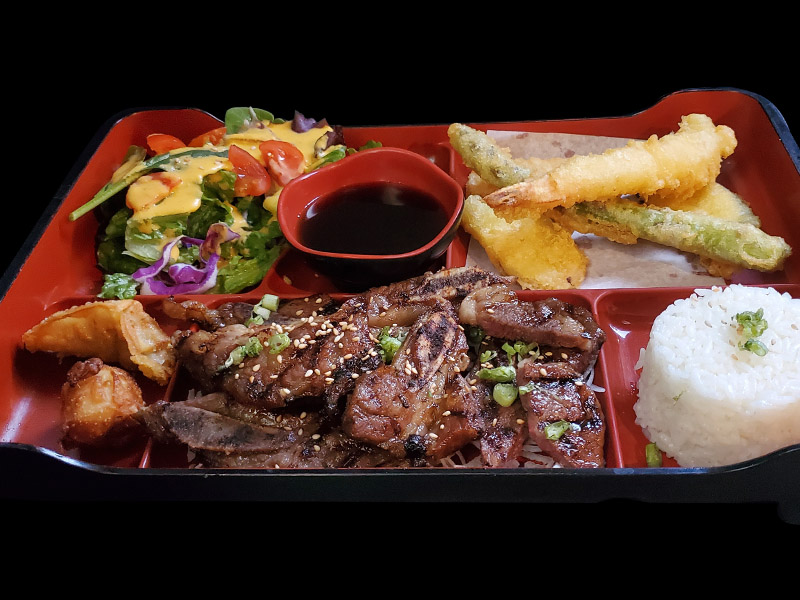 Order Korean BBQ Bento food online from Ichiban Sushi & Bar store, Canyon Country on bringmethat.com