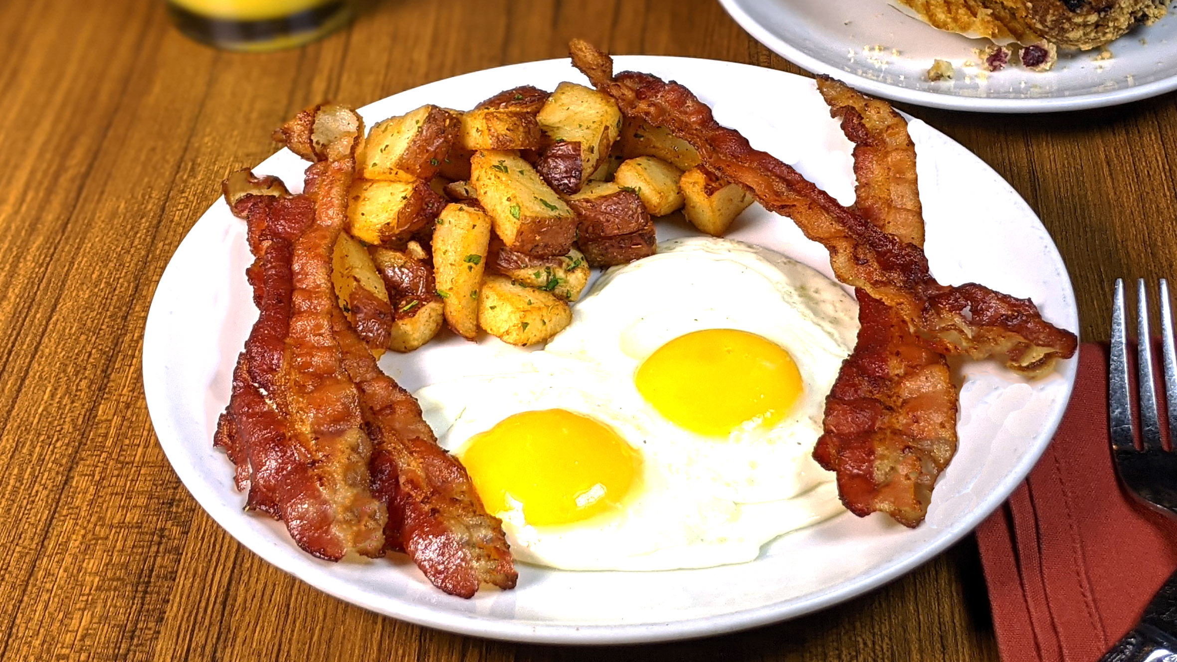 Order Hickory-Smoked Bac & Eggs food online from Mimi Cafe store, La Quinta on bringmethat.com