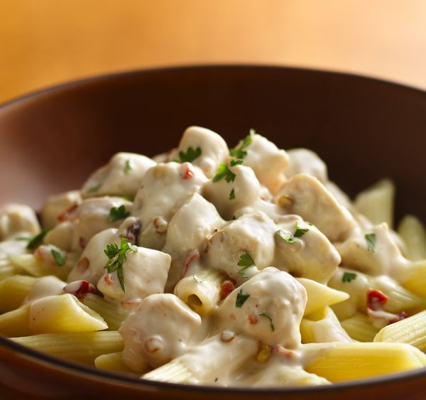 Order Pasta Alfredo with Chicken food online from The Food Mill store, Napa on bringmethat.com