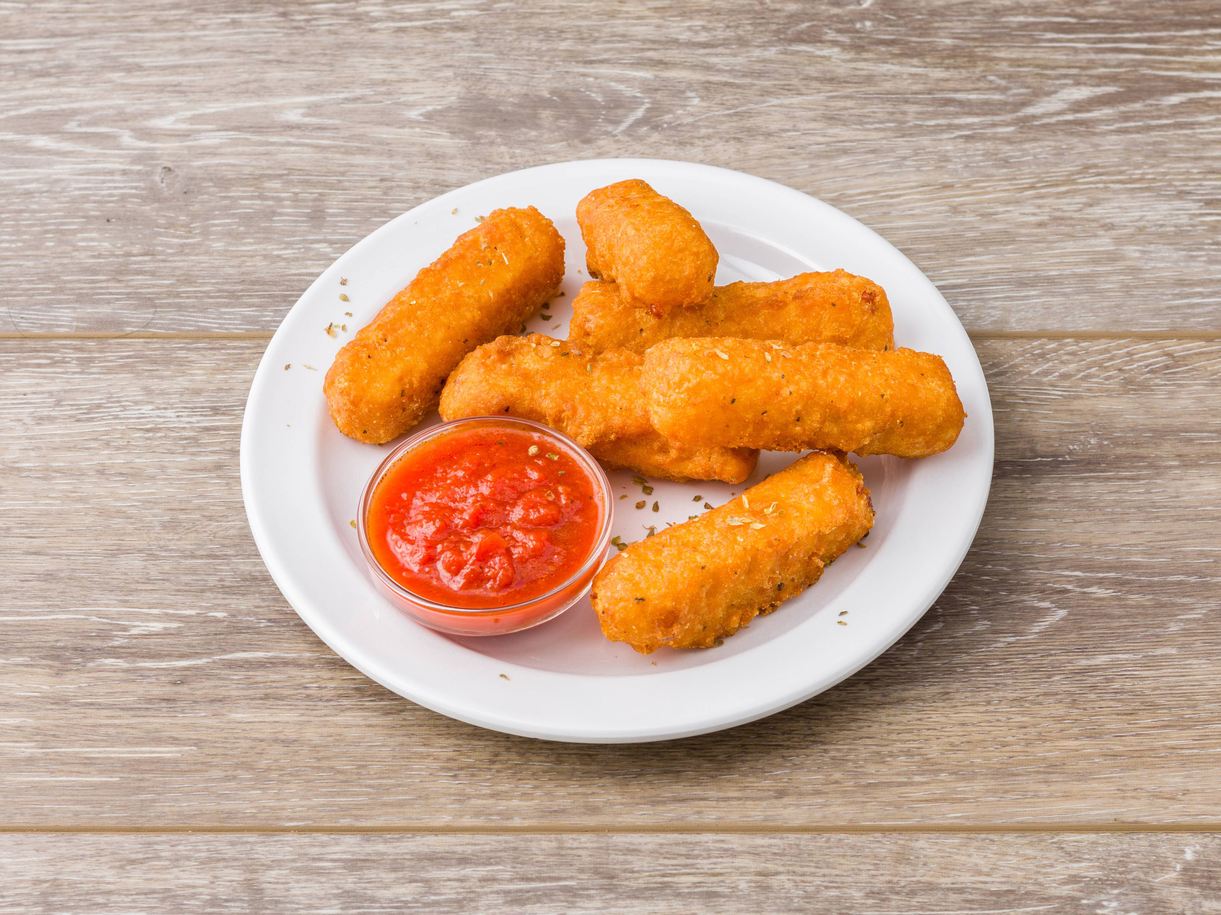 Order Mozzarella Sticks food online from Wings to Go store, Hoboken on bringmethat.com