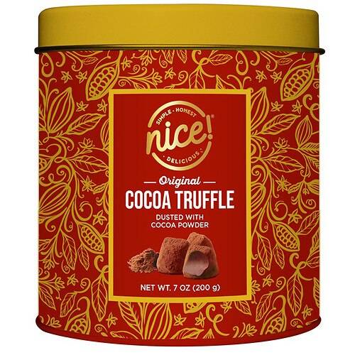 Order Nice! Valentine's Original Cocoa Truffles Tin - 7.0 oz food online from Walgreens store, Walkertown on bringmethat.com
