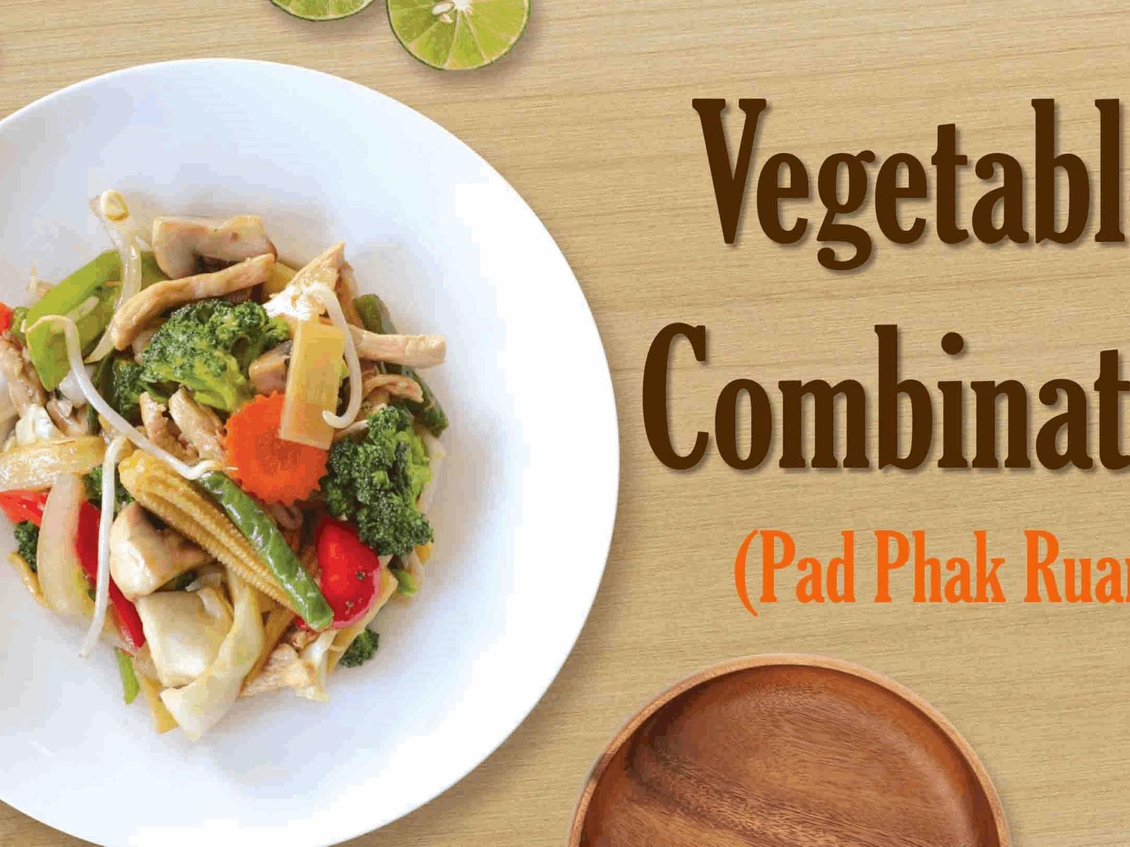 Order Vegetables Combination food online from Toomie Thai store, Alameda on bringmethat.com