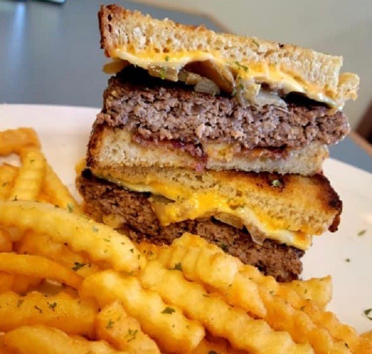 Order Patty Melt  Burger - Burger food online from Buffalo House store, Philadelphia on bringmethat.com