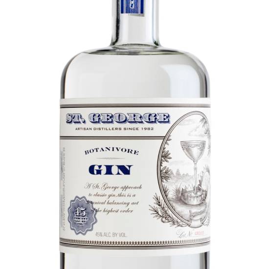 Order St. George botanivore Gin 750ml food online from Bay Area Liquors & Groceries store, Oakland on bringmethat.com