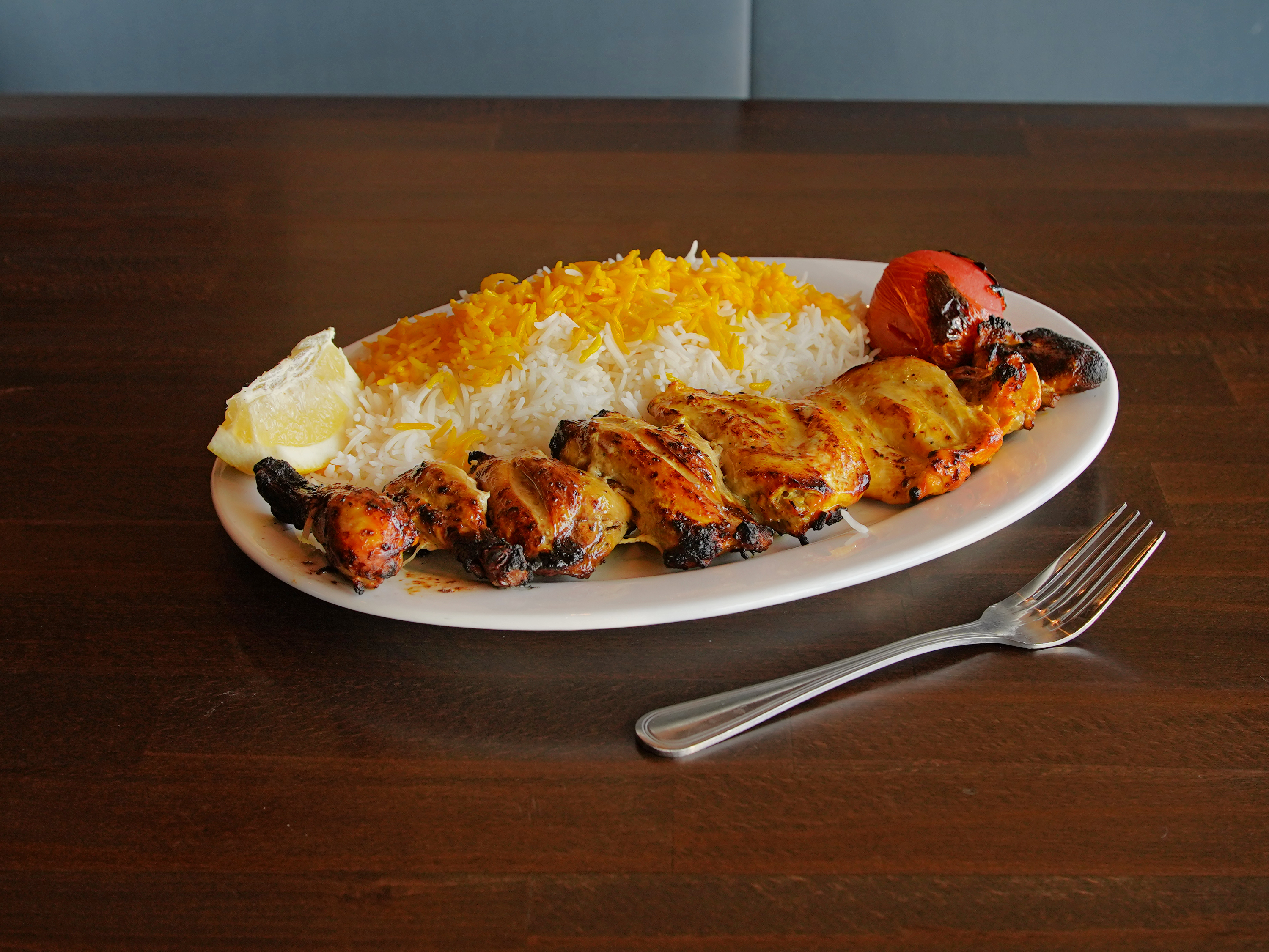 Order 20. Chicken Cornish Kabob food online from Ali Baba Persian Restaurant store, Granada Hills on bringmethat.com