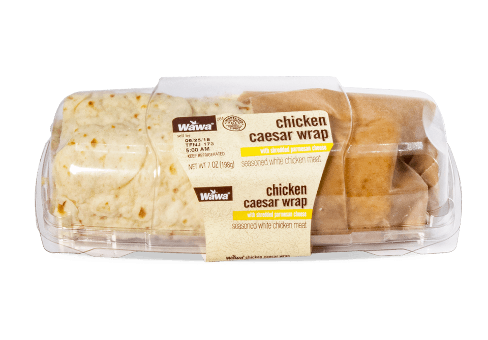 Order Chicken Caesar Wrap 7.2 oz food online from Wawa store, Hatboro on bringmethat.com