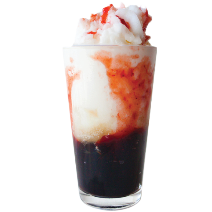 Order Strawberry Milk Icee+ food online from Tea Time Express store, Corona on bringmethat.com