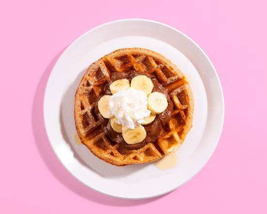 Order Nutella Banana Waffle food online from Wanna Waffle store, Mount Vernon on bringmethat.com