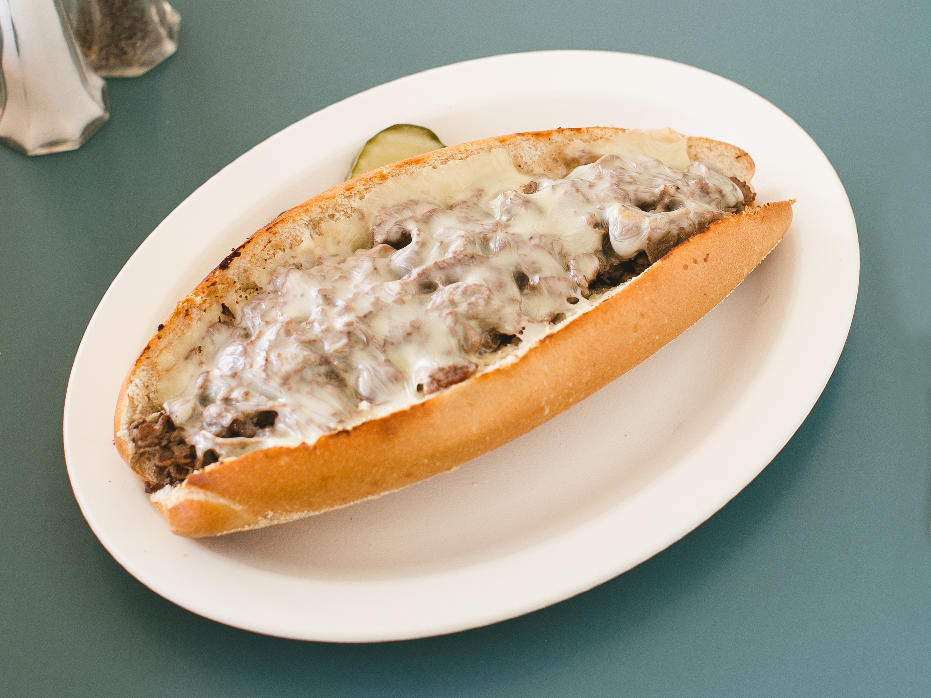 Order Cheesesteak food online from Kosmos Pizza store, Norristown on bringmethat.com