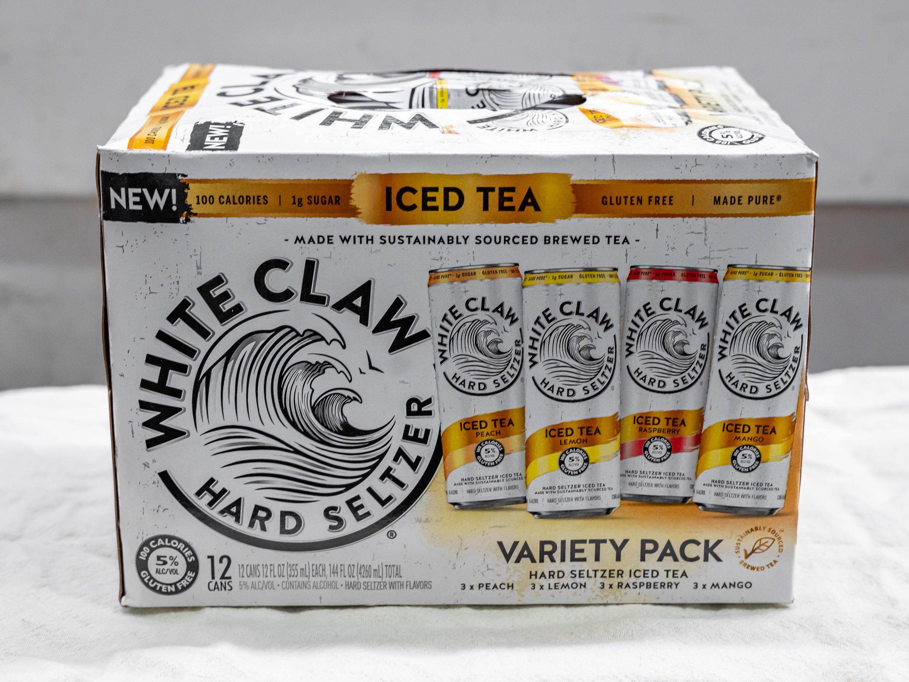 Order White Claw Variety Pack No 1 - 12pk ( 12oz) food online from Quentin Deli and Grocery store, Brooklyn on bringmethat.com