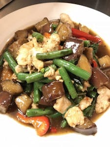 Order Eggplant Lover with Chicken food online from Pad Thai Restaurant store, Mount Prospect on bringmethat.com