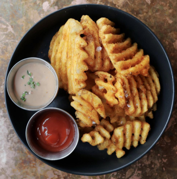 Order Waffle Cut Fries food online from The stand store, New York on bringmethat.com