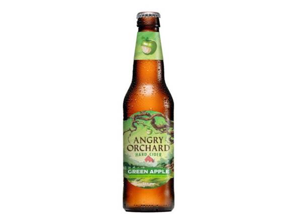 Order Angry Orchard Green Apple Hard Cider, Spiked - 6x 12oz Bottles food online from Exotic Wine and Liquors store, Washington on bringmethat.com