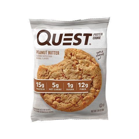 Order Quest Protein Cookie Peanut Butter  2.04oz food online from 7-Eleven store, West Hollywood on bringmethat.com