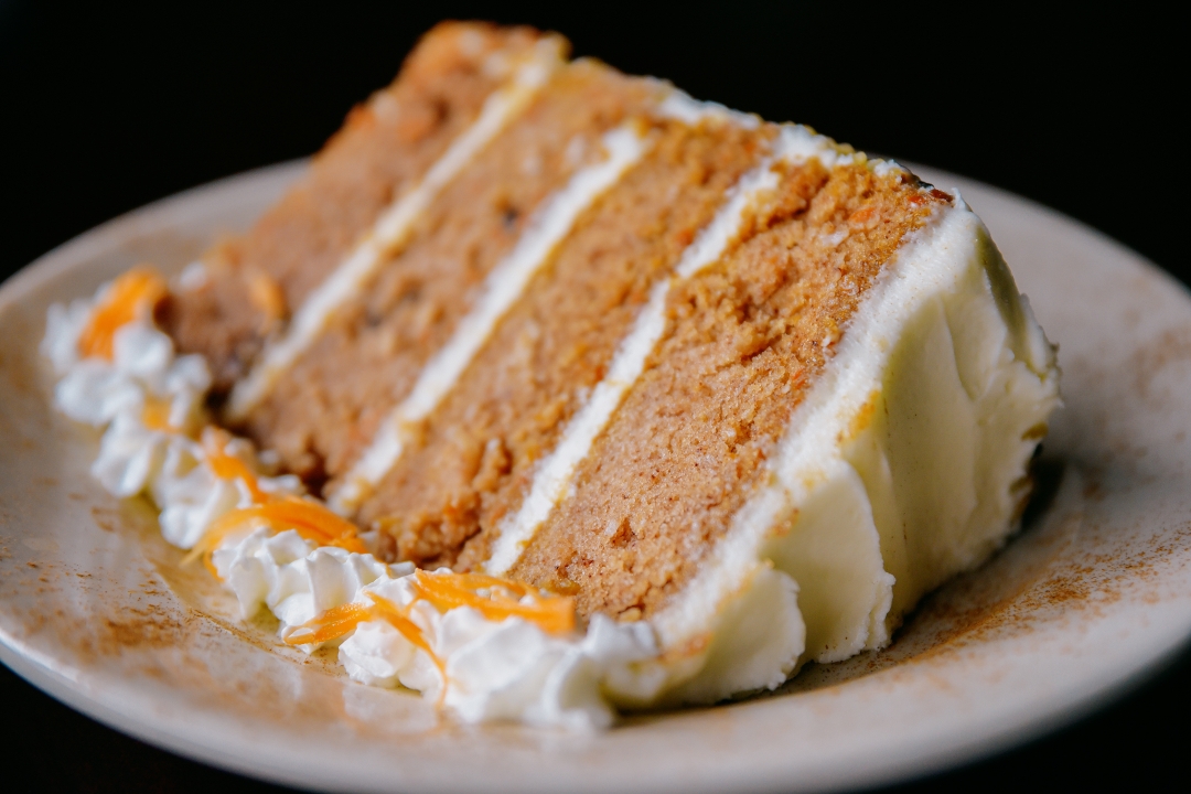 Order Carrot Cake food online from Valley Lodge Tavern store, Wilmette on bringmethat.com