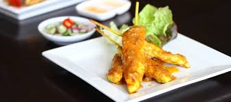 Order A10. Satay food online from Chontong Thai Restaurant store, Delmar on bringmethat.com