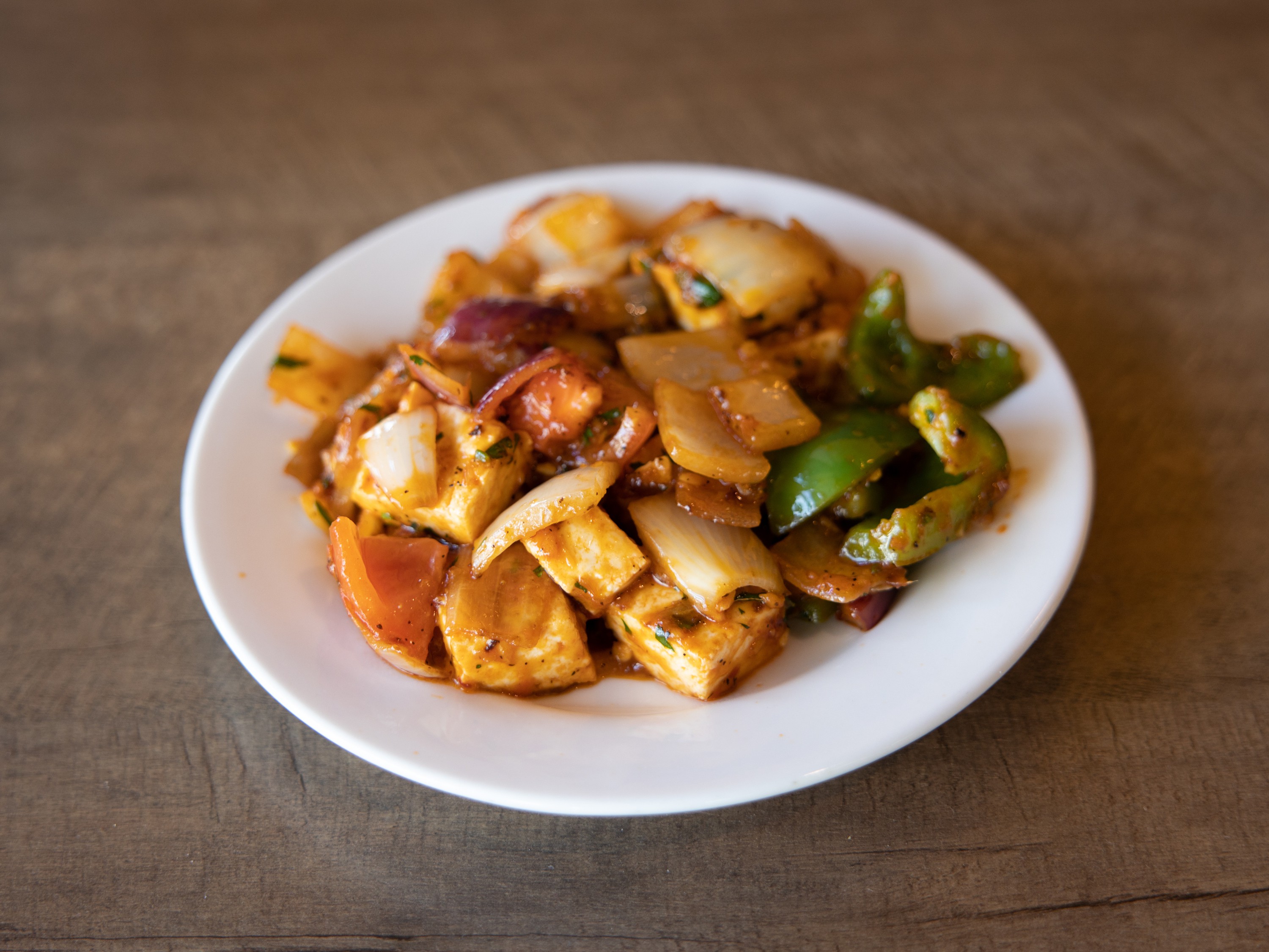 Order Chili Paneer (Dry) food online from Sattva Indian store, Aliso Viejo on bringmethat.com