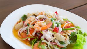 Order Spicy Seafood Salad food online from Asian thai 2 go store, Dallas on bringmethat.com