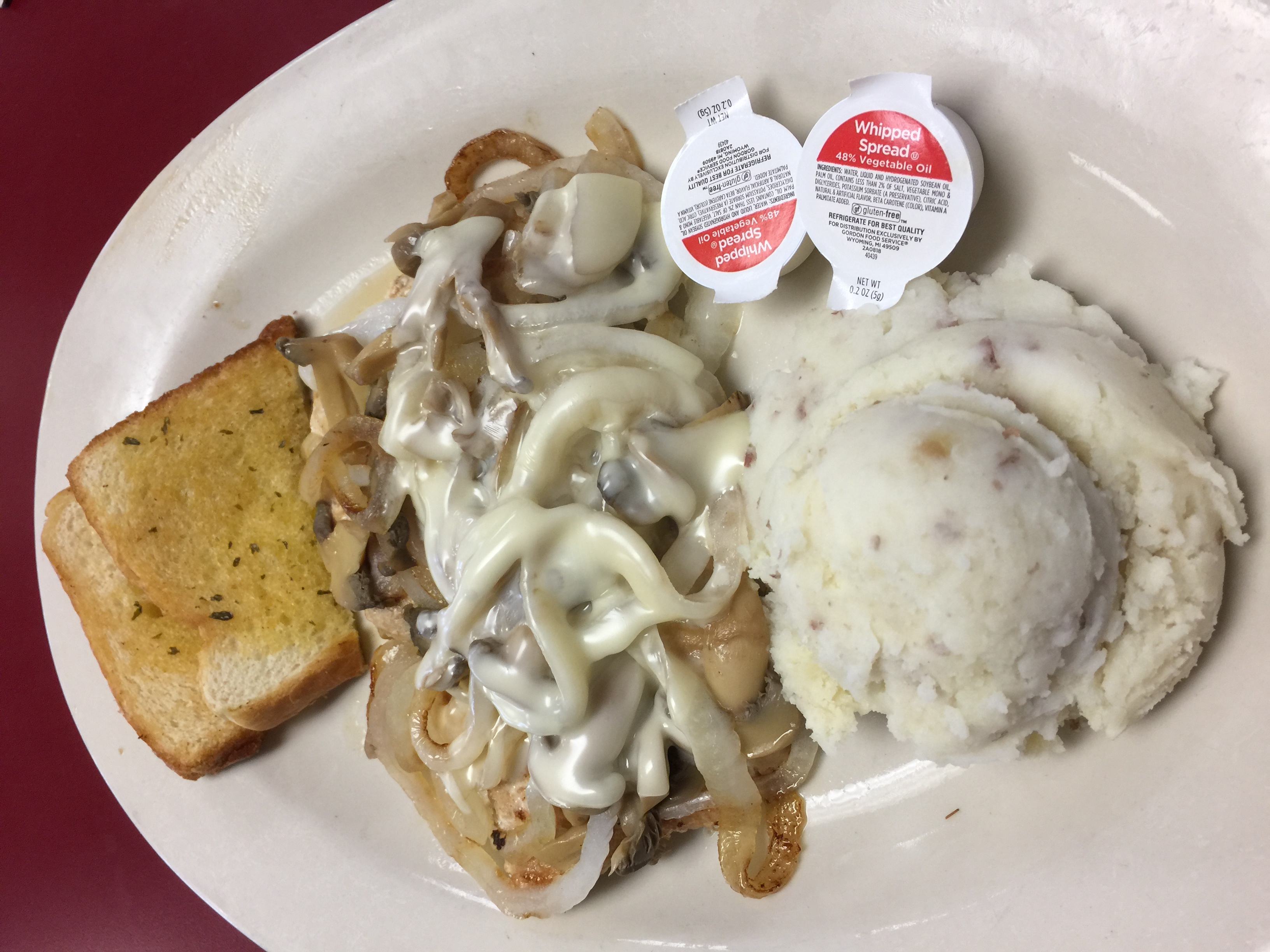 Order Smothered Chicken Breast food online from Homestyle Grille store, Bartonville on bringmethat.com