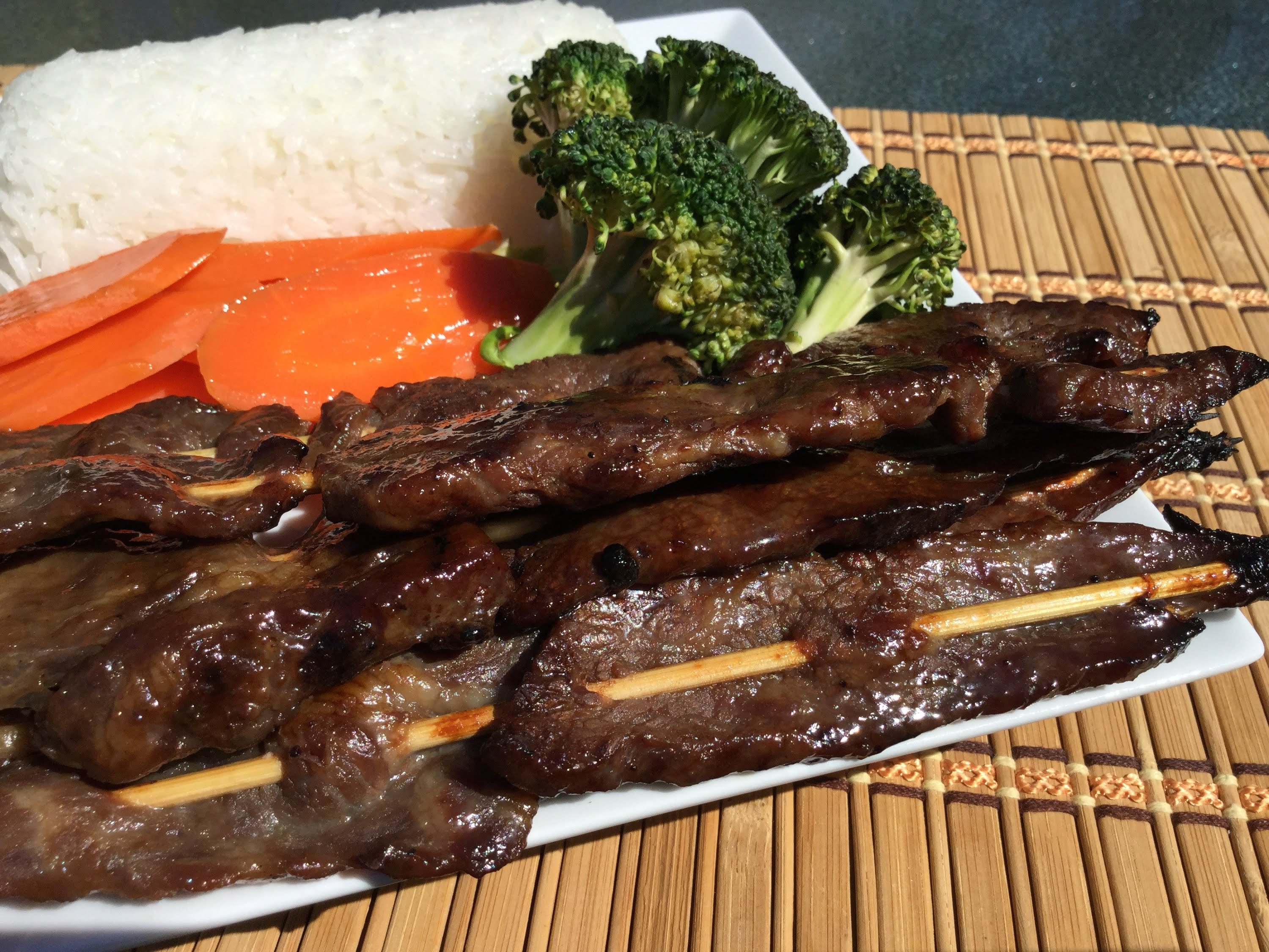 Order Teriyaki steak on a stick food online from Lucky Dragon Restaurant store, Lynn on bringmethat.com