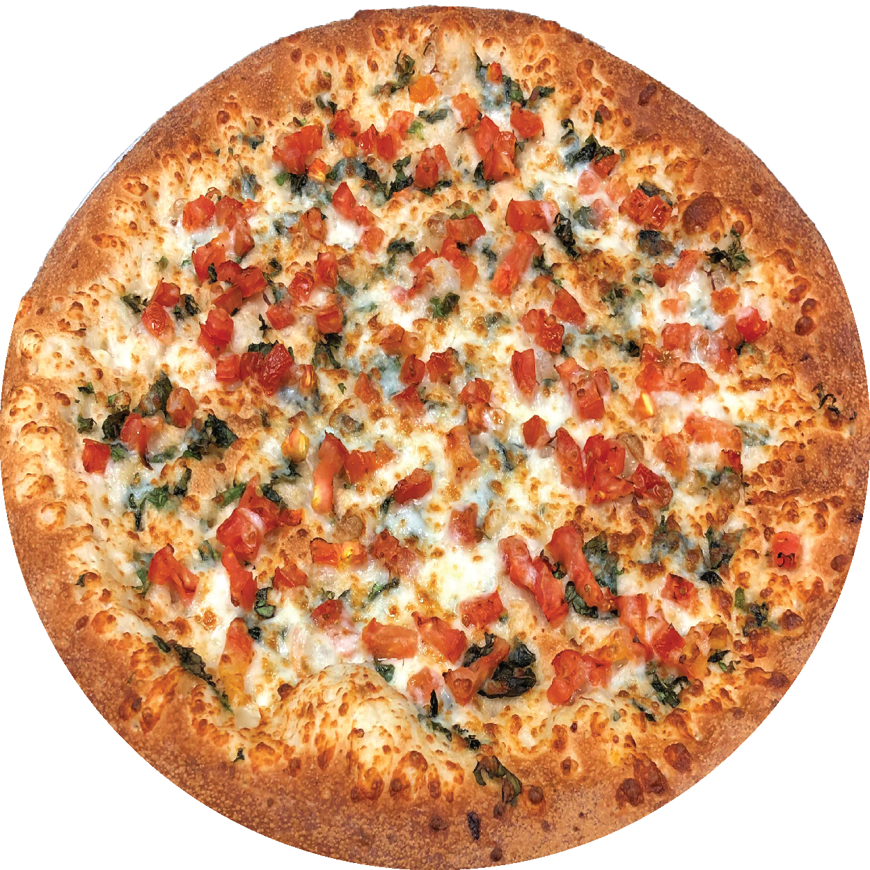 Order Margherita Pizza food online from Zoner Pizza, Wings & Waffles store, Warner Robins on bringmethat.com
