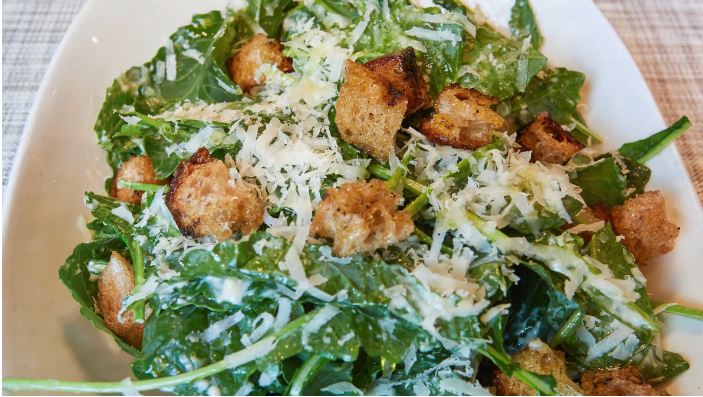 Order Kale Caesar Salad food online from Gatsby Landing store, Roslyn on bringmethat.com