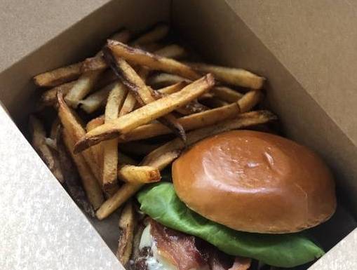Order Double Blues Burger food online from Herd Provisions store, Charleston on bringmethat.com