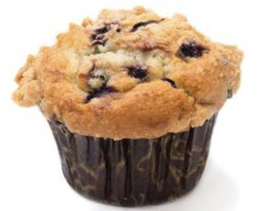 Order Blueberry Crumb Muffin food online from Cromwell Diner store, Cromwell on bringmethat.com