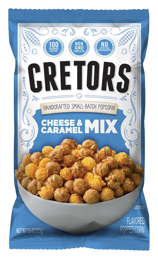 Order G.H. Cretors Cheese & Caramel Mix Flavored Popcorn, 7.5 OZ food online from Cvs store, ARCADIA on bringmethat.com