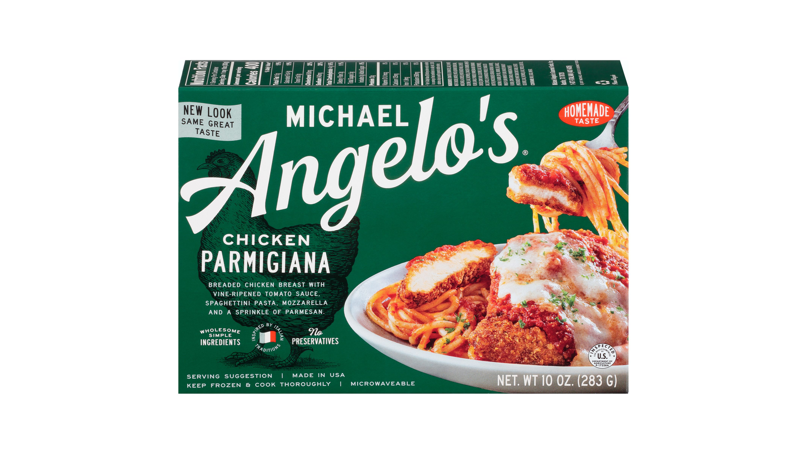 Order Michael Angelo'S® Chicken Parmigiana 10 Oz. Box food online from Lula Convenience Store store, Evesham on bringmethat.com