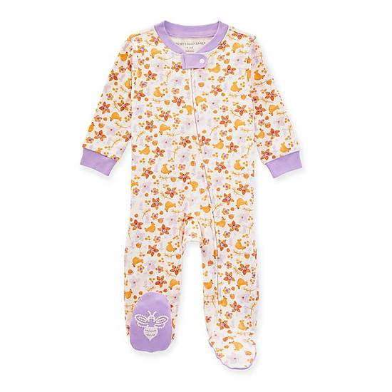 Order Burt's Bees Baby® Size 0-3M Happy Hens Loose Fit Organic Cotton Sleep & Play in Purple food online from Bed Bath & Beyond store, Lancaster on bringmethat.com