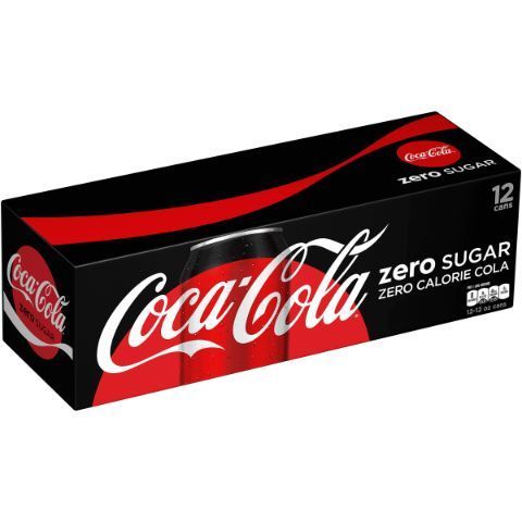 Order Coke Zero 12 Pack 12oz Can food online from 7-Eleven store, Lavon on bringmethat.com