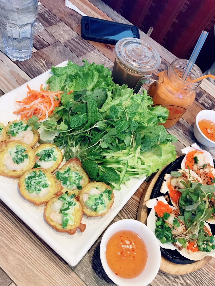Order Vietnamese Mini Savory Pancake (Banh Khot) food online from Pho Ph Ha store, Oceanside on bringmethat.com