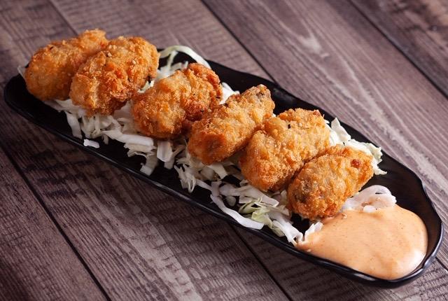 Order 6 Pieces Oyster Kaki Fry food online from Ramen 101 store, San Leandro on bringmethat.com