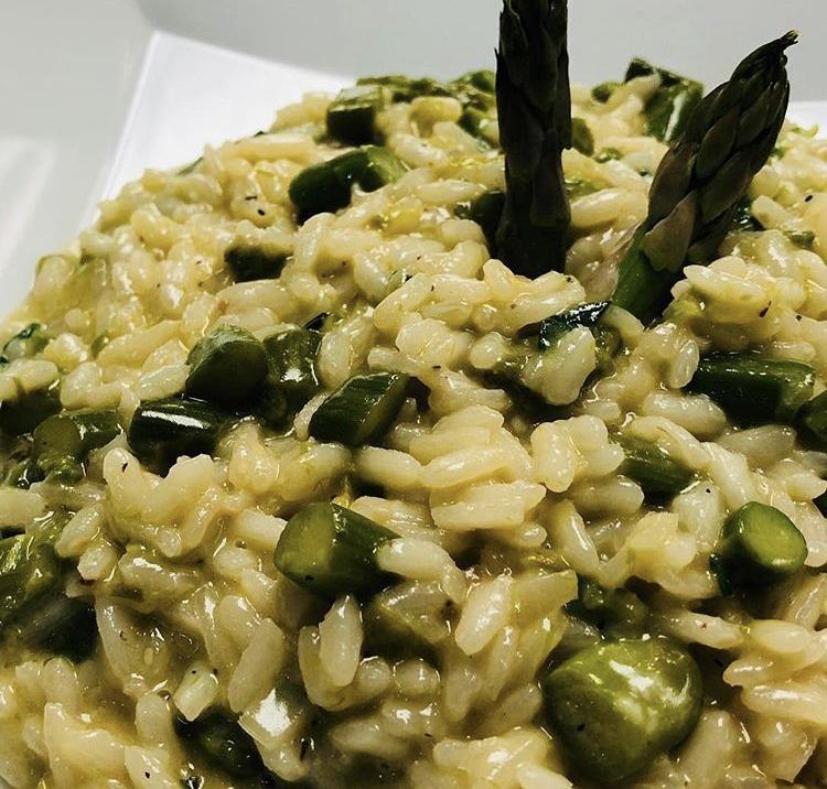 Order Risotto aI Asparagi food online from L'angeletto Restaurant store, New York on bringmethat.com