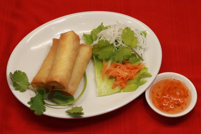 Order A11. Chả Giò Chay - vegetable egg rolls food online from Pho Khang store, Centennial on bringmethat.com