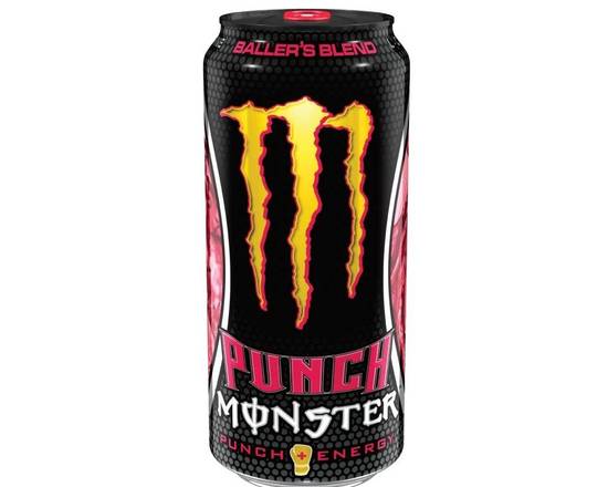 Order Monster Energy Punch baller's blend - 0,5 litre ( 16.00 Oz ) food online from Pit Stop Liquor Mart store, El Monte on bringmethat.com